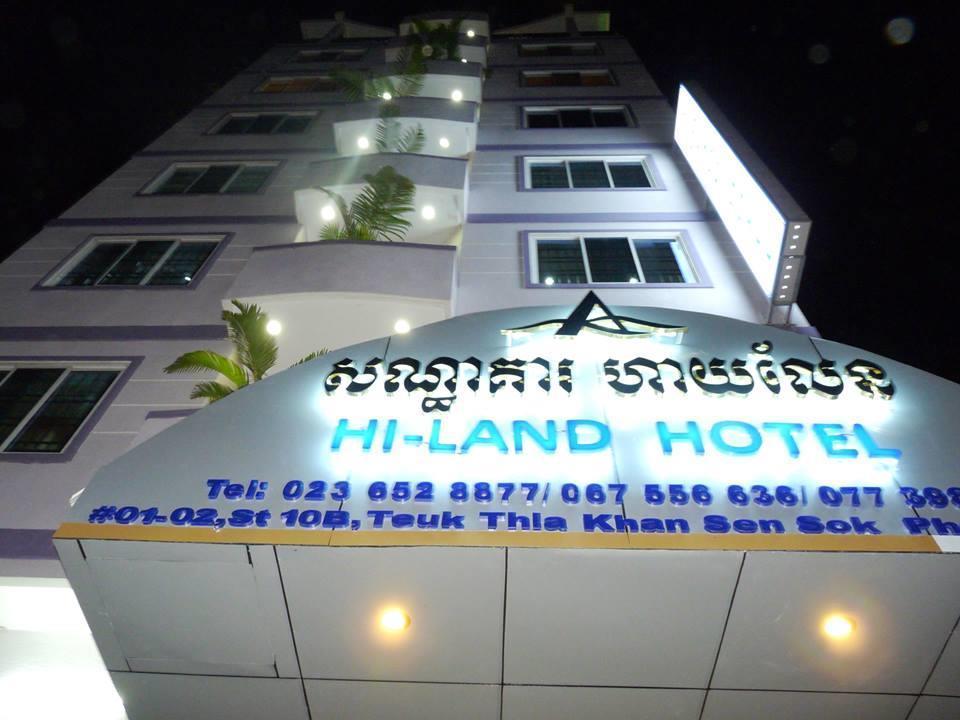 Hôtel Hi Land à Phnom Penh Extérieur photo
